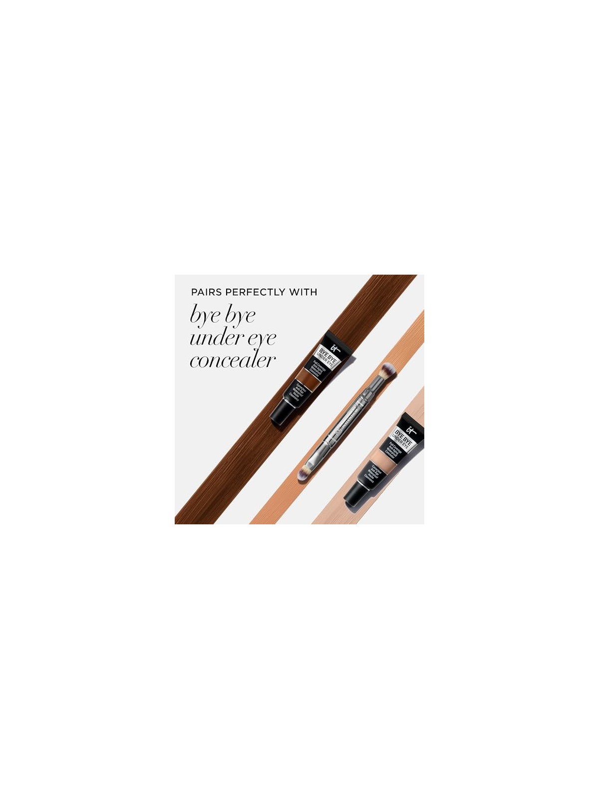 Pennello correttore dual airbrush HEAVENLY LUXE, It Cosmetics
