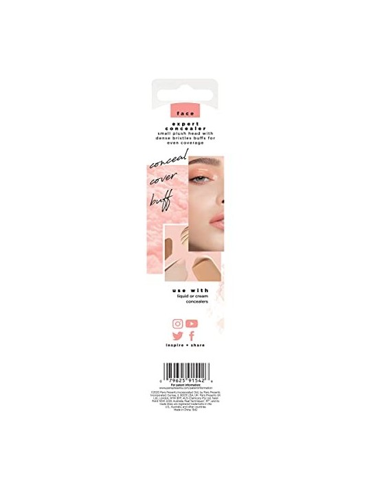 Real Techniques Base Expert Concealer Brush Pennello cosmetico per correttore donna