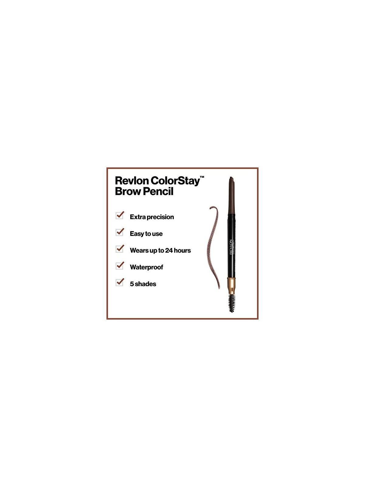 Revlon Professional ColorStay Brow Pencil 220 Dark Brown