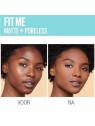 Maybelline Adattami Trucco opaco e senza pori donna 350 Caramel