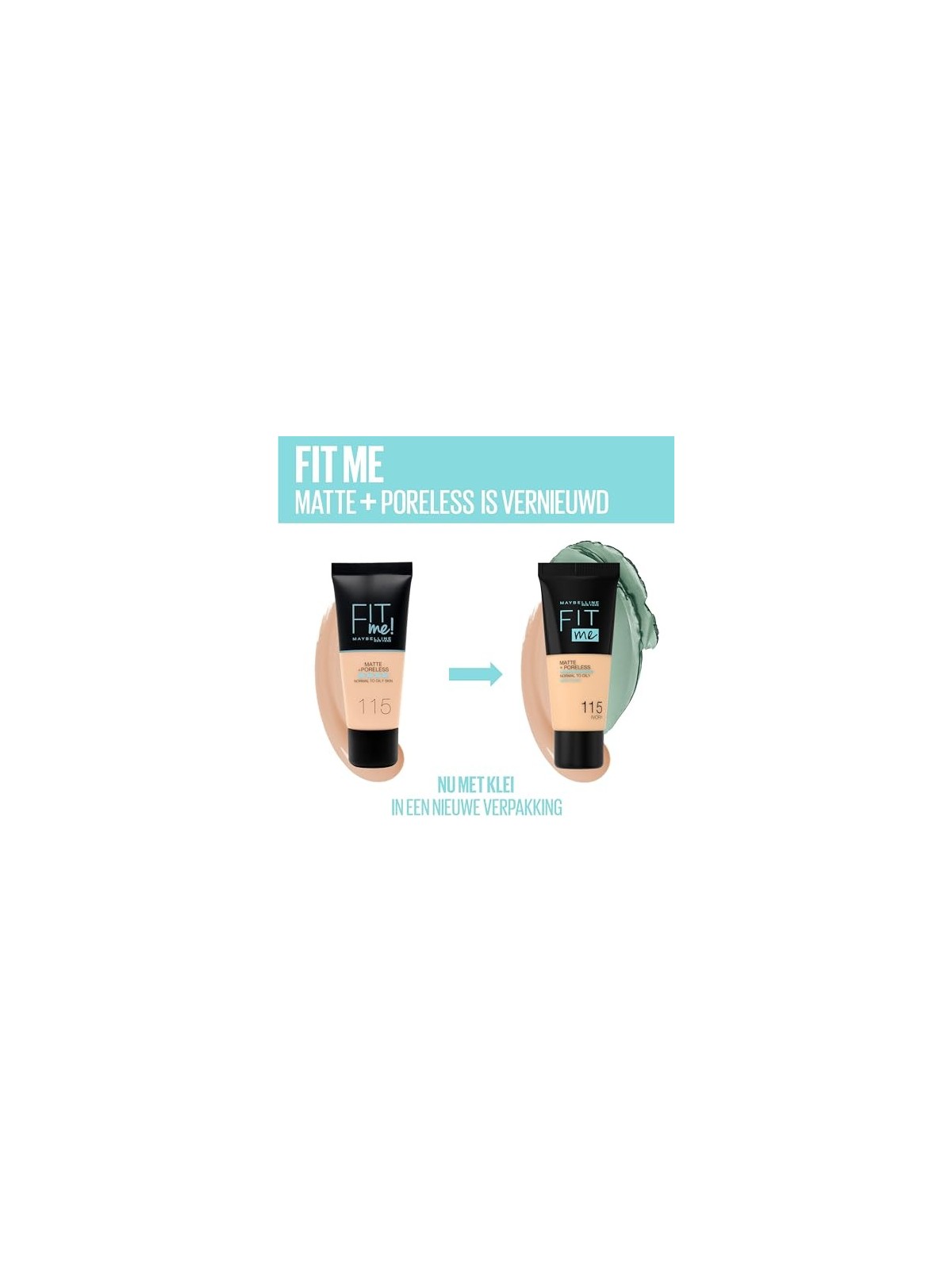Maybelline Adattami Trucco opaco e senza pori donna 350 Caramel