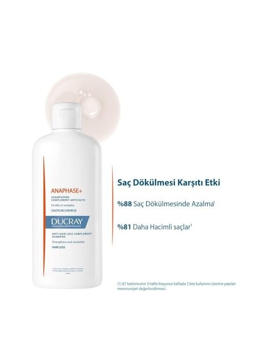 Ducray ANAPHASE shampoo complemento anticaduta 400ml unisex