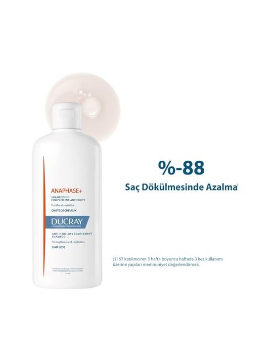 Ducray ANAPHASE shampoo complemento anticaduta 400ml unisex