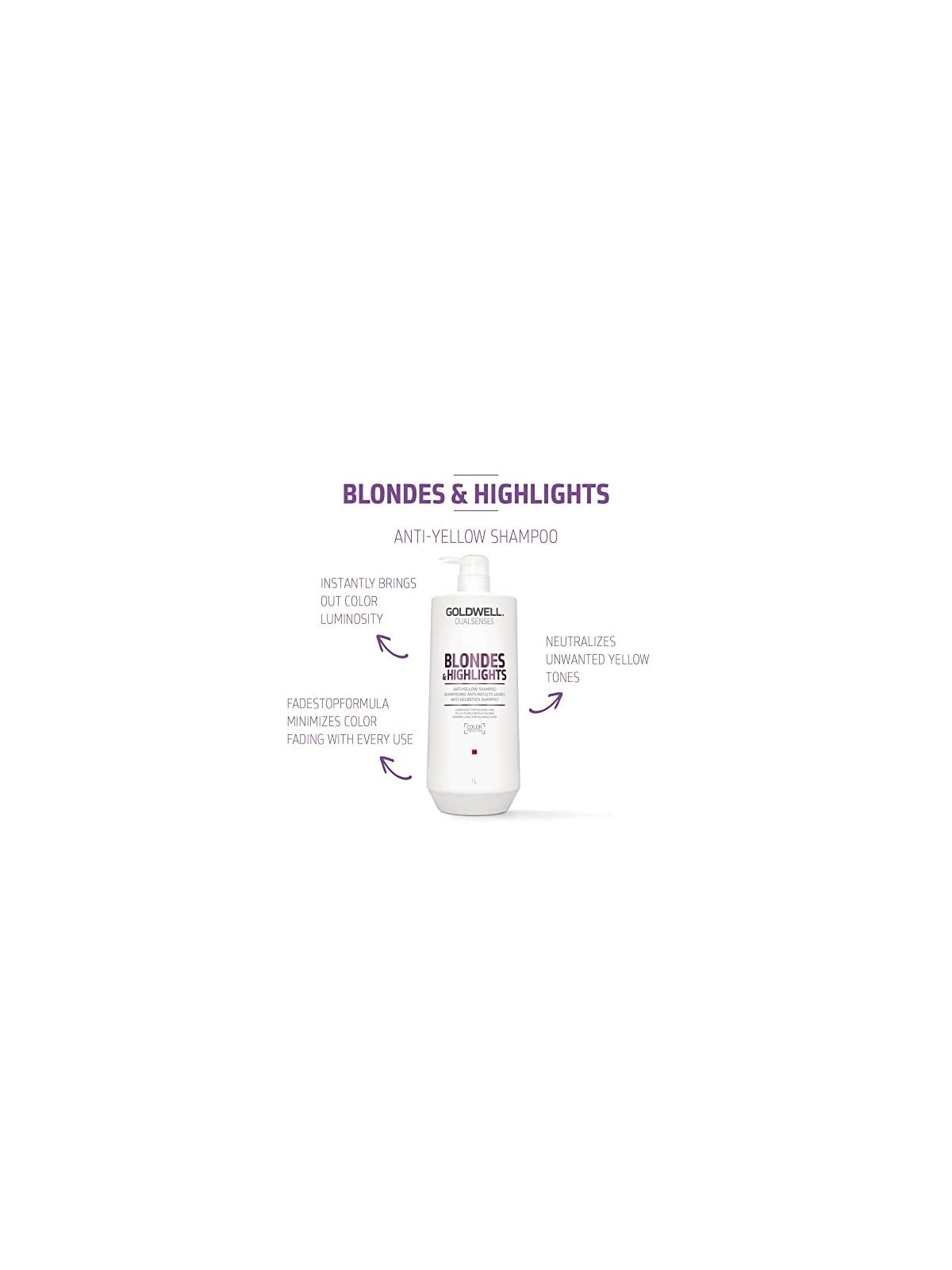 Dualsenses Blondes & Highlights Anti-Brassiness Shampoo