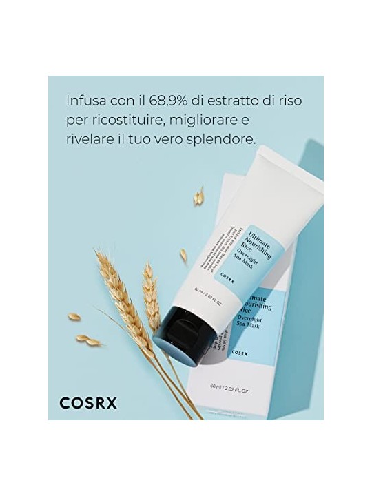 Cosrx Ultimate Nourishing Rice Overnight Spa Mask 60ml
