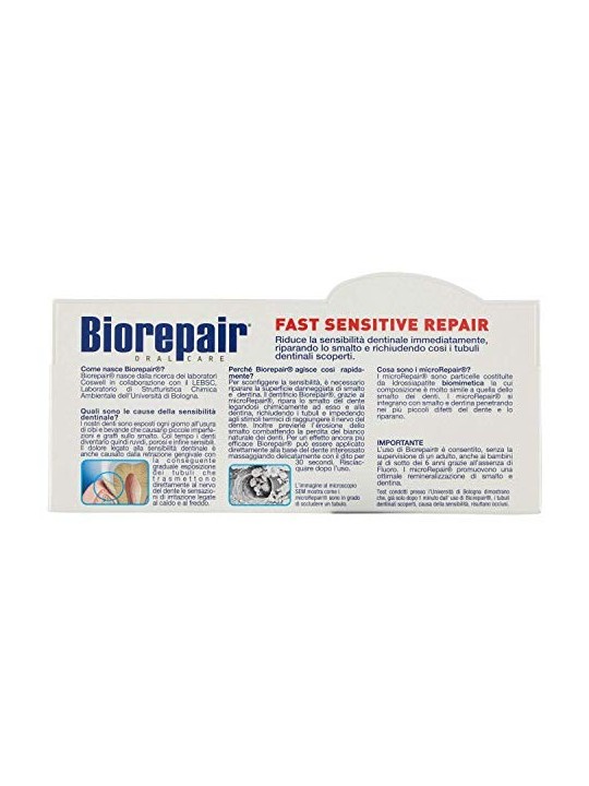 Biorepair Dentifricio Fast Sensitive Repair 75ml