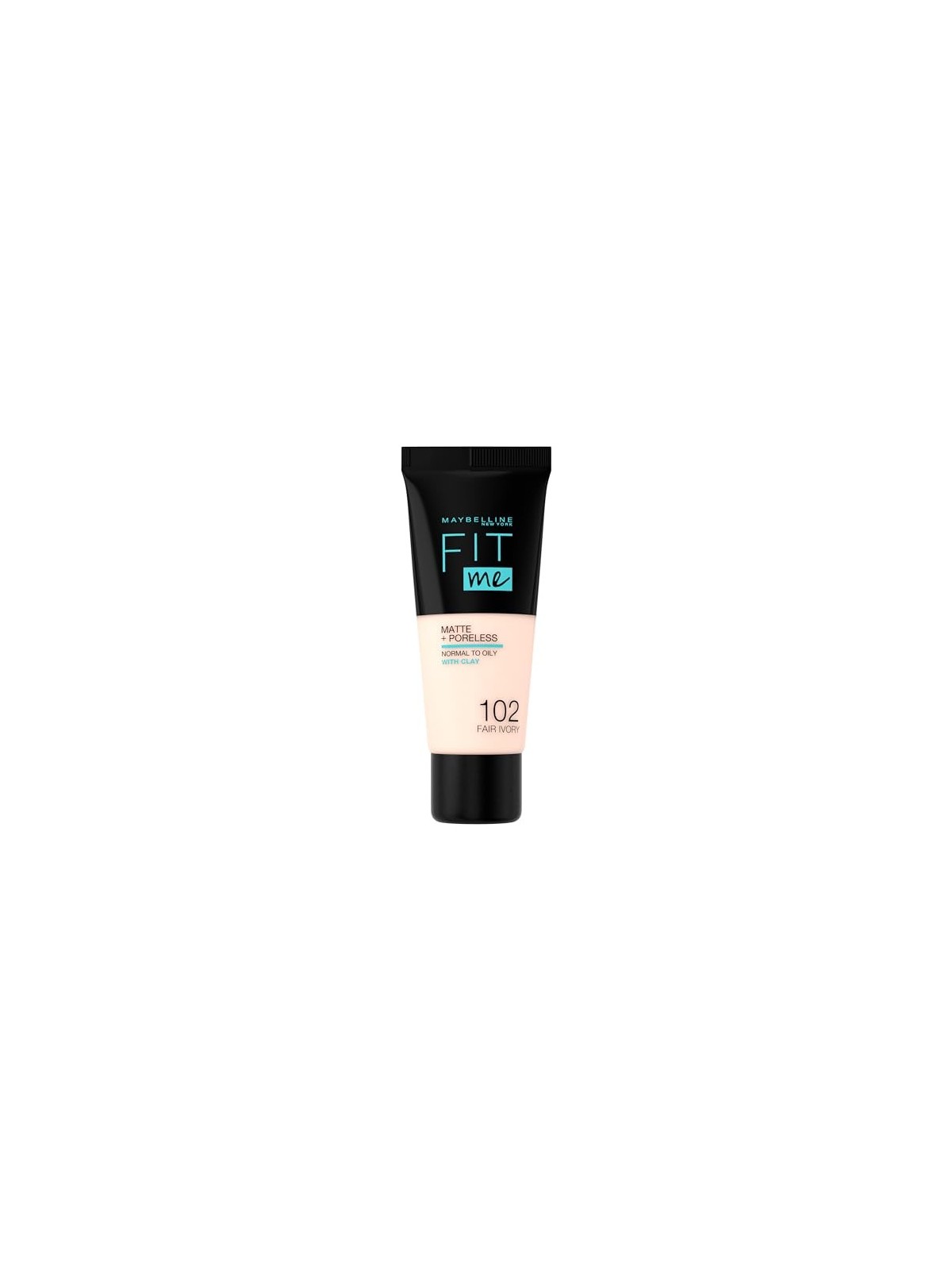 Maybelline FIT ME MATTE & PORELESS 102 Fondotinta Opacizzante 30ml