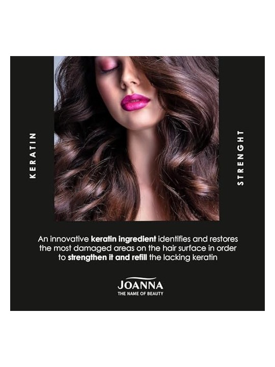 JOANNA PROFESSIONAL Keratin Rebuilding Hair Mask maschera ricostruttiva per capelli indeboliti con cheratina 500g