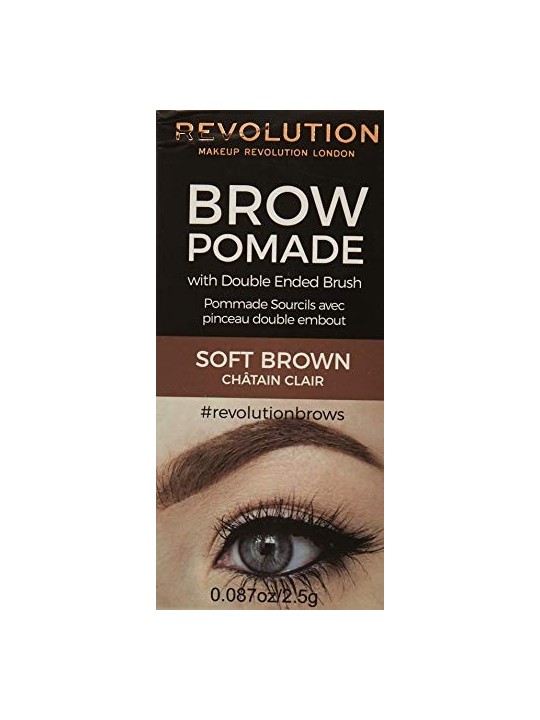 Makeup Revolution Pomata per sopracciglia Soft Brown