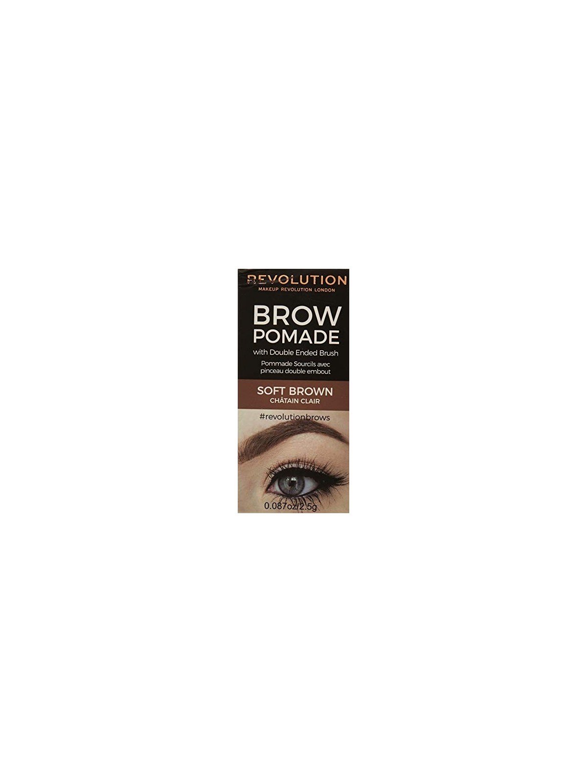 Makeup Revolution Pomata per sopracciglia Soft Brown