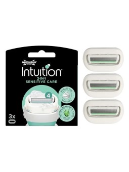 Wilkinson Sword Intuition Sensitive Care 3pcs Testina di Ricambio per Pelle Sensibile Donna