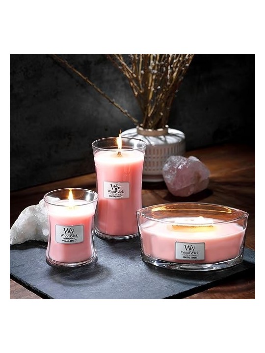 WoodWick Candela Profumata Tramonto Costiero 609 g