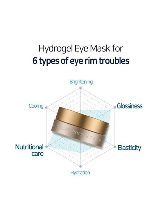 Gold Hydrogel Eye Patch 60 units