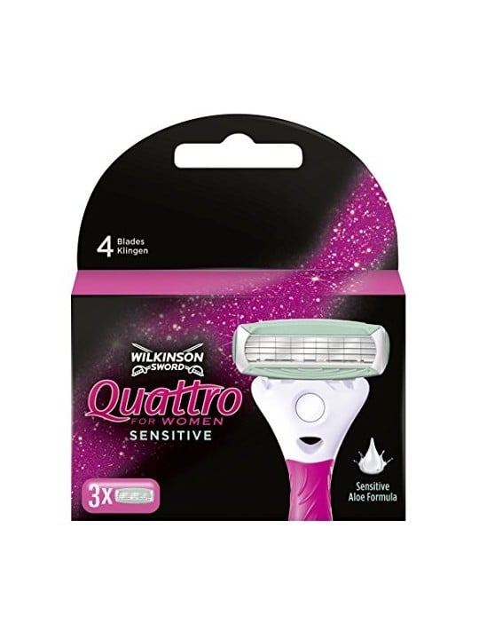 Wilkinson Sword Quattro for Women 3 pezzi Testina di ricambio