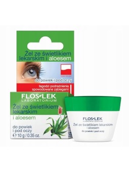 Gel con eufrasia e aloe per palpebre e sotto occhi 10g