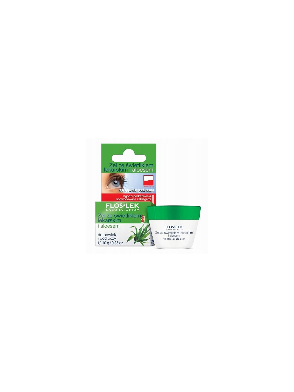 Gel con eufrasia e aloe per palpebre e sotto occhi 10g
