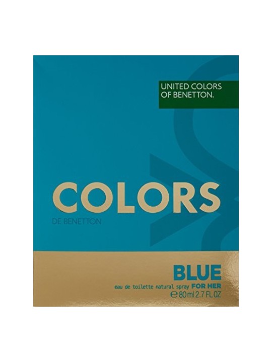 Benetton Colors de Benetton Blue eau de toilette donna 80ml