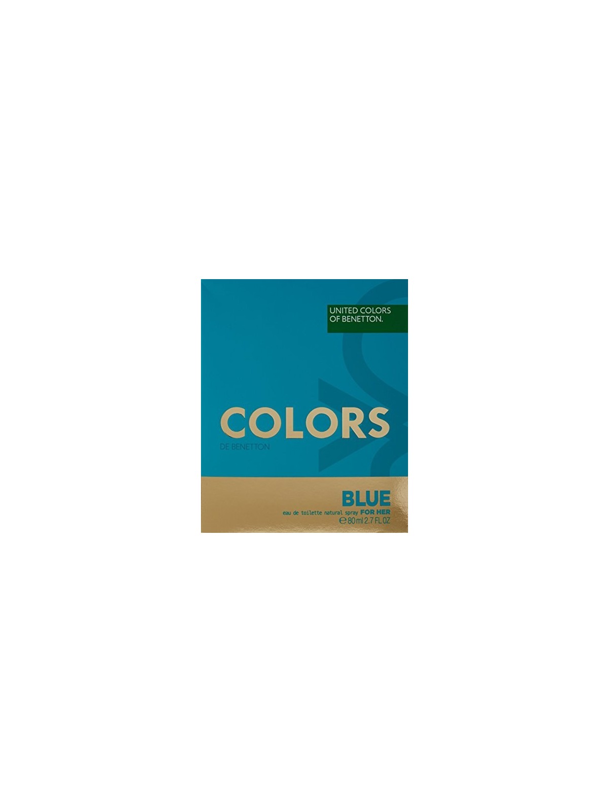Benetton Colors de Benetton Blue eau de toilette donna 80ml