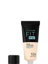 Fondotinta Maybelline Fit Me! Matte and Poreless 104 Soft Ivory