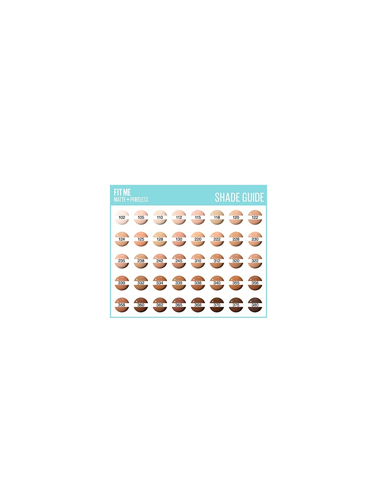 Fondotinta Maybelline Fit Me! Matte and Poreless 104 Soft Ivory