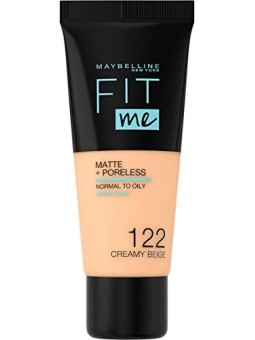 Maybelline Adattami Trucco opaco e senza pori donna 122 Creamy Beige