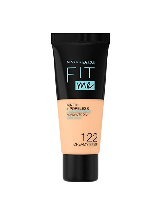 Maybelline Adattami Trucco opaco e senza pori donna 122 Creamy Beige