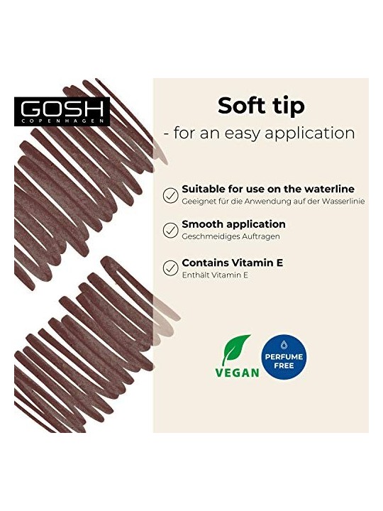 Gosh Kohl Eyeliner donna 1,1g Expresso