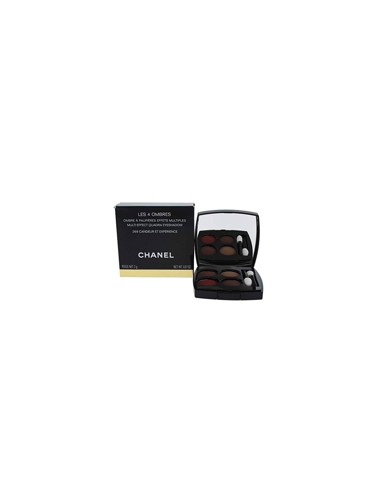 Chanel Les 4 Ombres Multi Effect Quadra Eyeshadow donna 2g Numero 268 Candeur Et Experience