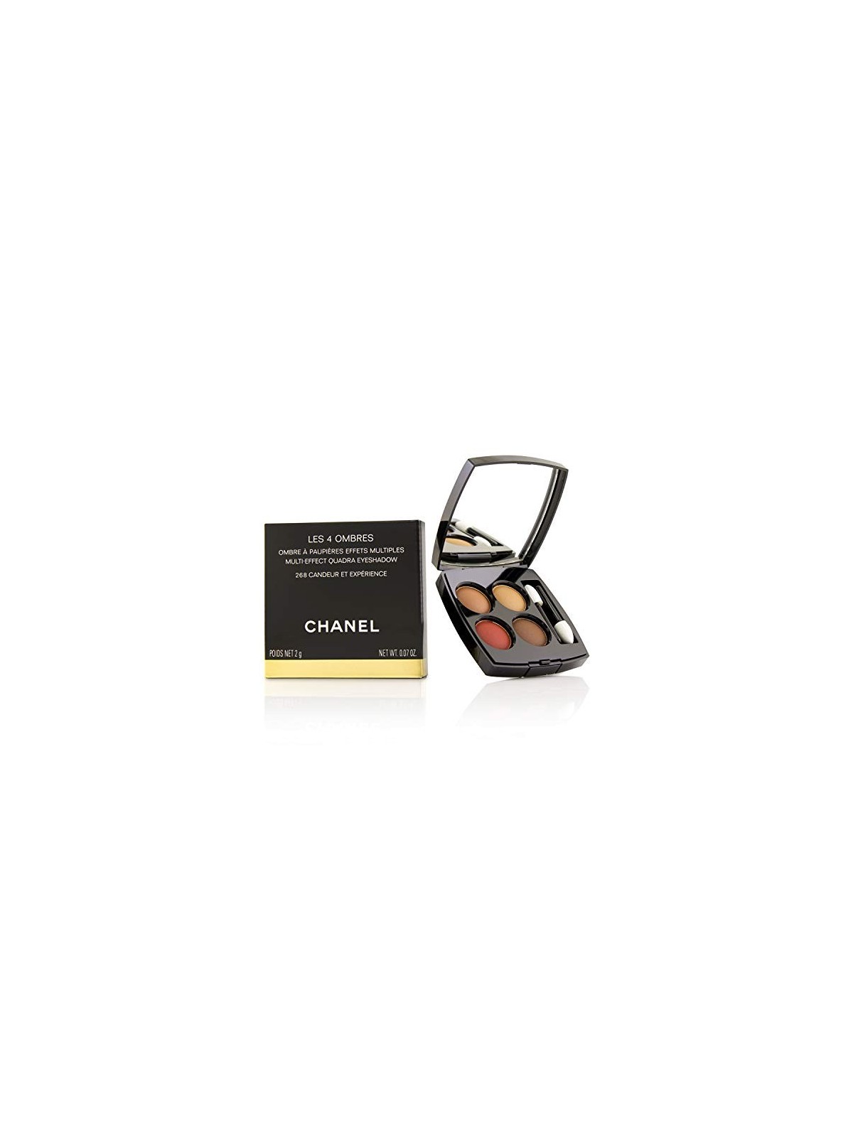 Chanel Les 4 Ombres Multi Effect Quadra Eyeshadow donna 2g Numero 268 Candeur Et Experience