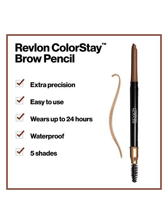 Revlon Professional Colorstay Matita per Sopracciglia 210 Soft Brown donna
