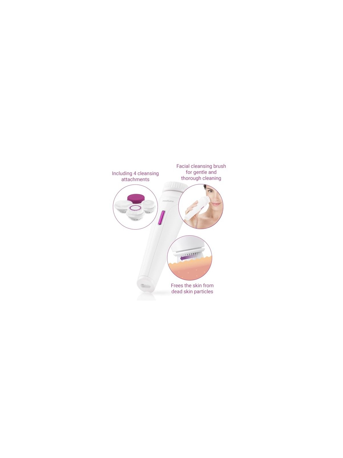 Spazzola Pulizia Viso Donna