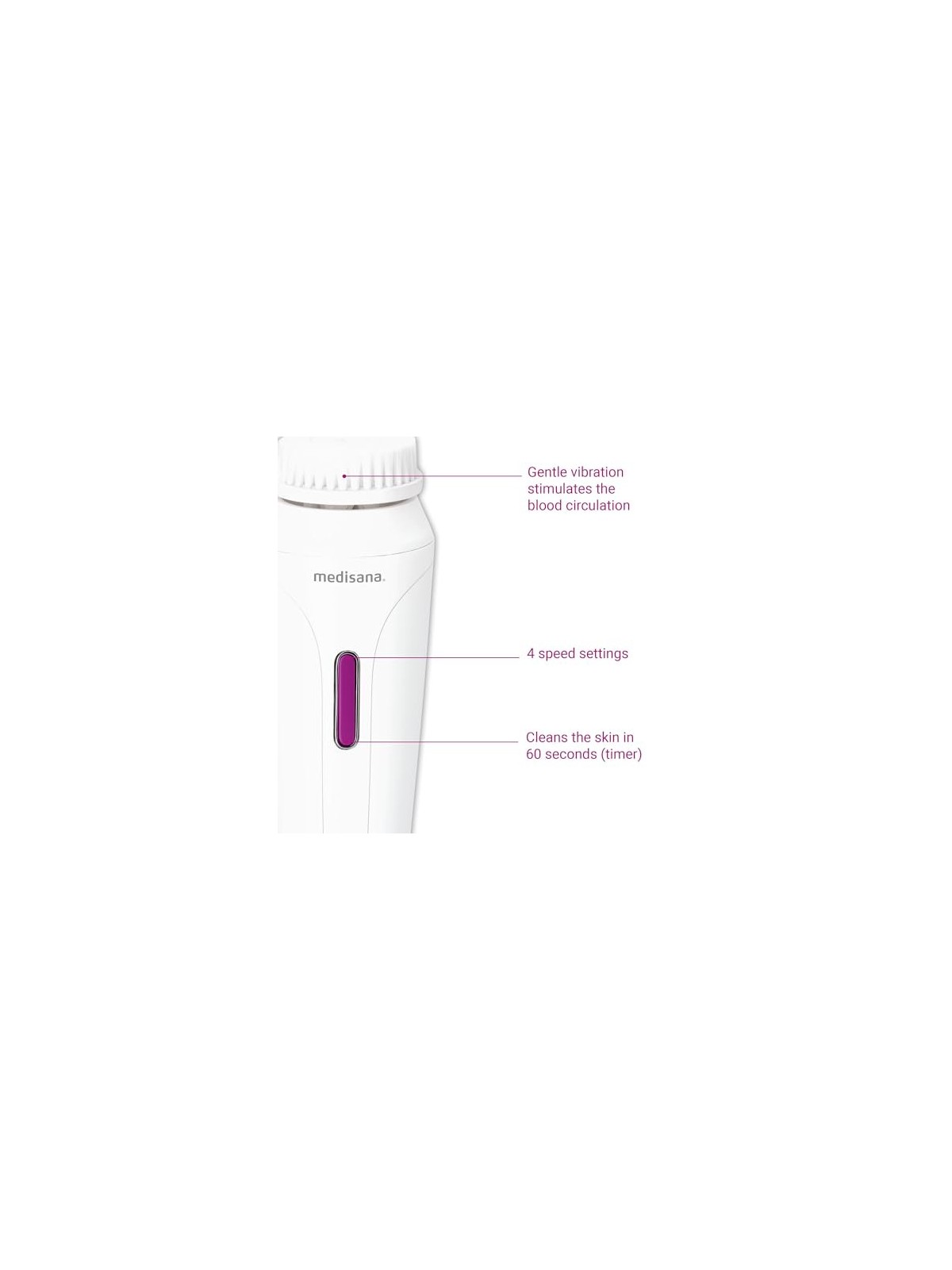 Spazzola Pulizia Viso Donna