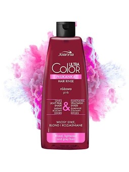 JOANNA Ultra Color System Hair Rinse Pink risciacquo per capelli donando una sfumatura rosa Pink 150ml