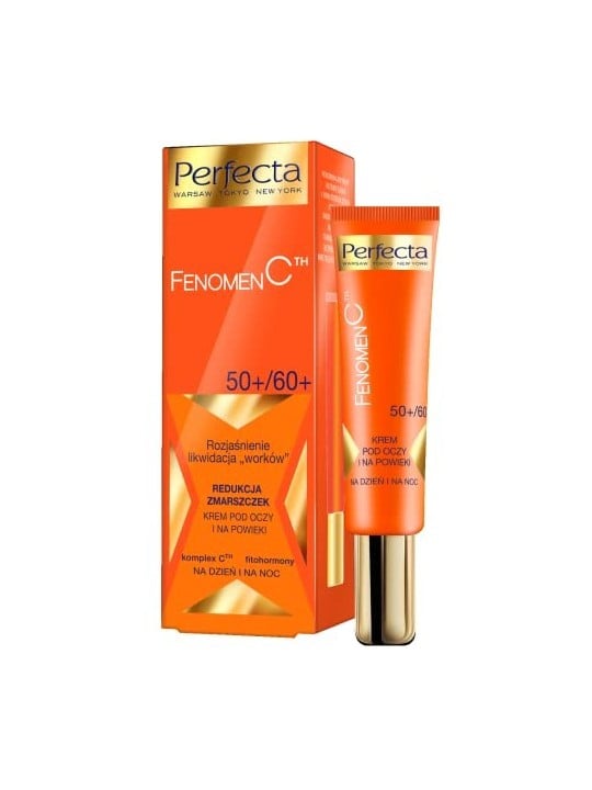 PERFECTA Fenomen C Borsa illuminante Eliminazione Riduzione delle rughe 5060 crema per occhi e palpebre 15ml