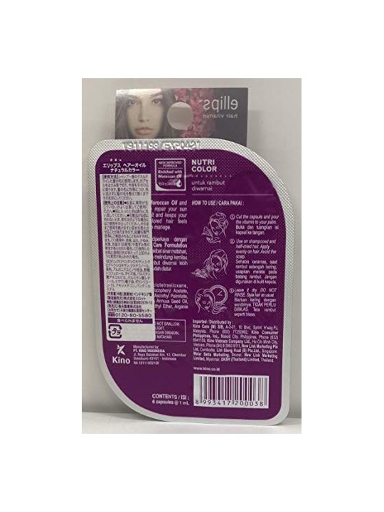 Ellips NUTRI COLOR vitamina per capelli 8 u donna 8u