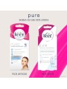 Veet PURE WAX BANDS pelle sensibile viso 40 unit donna