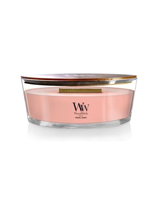 Candela WoodWick Coastal Sunset Barco 453,6g