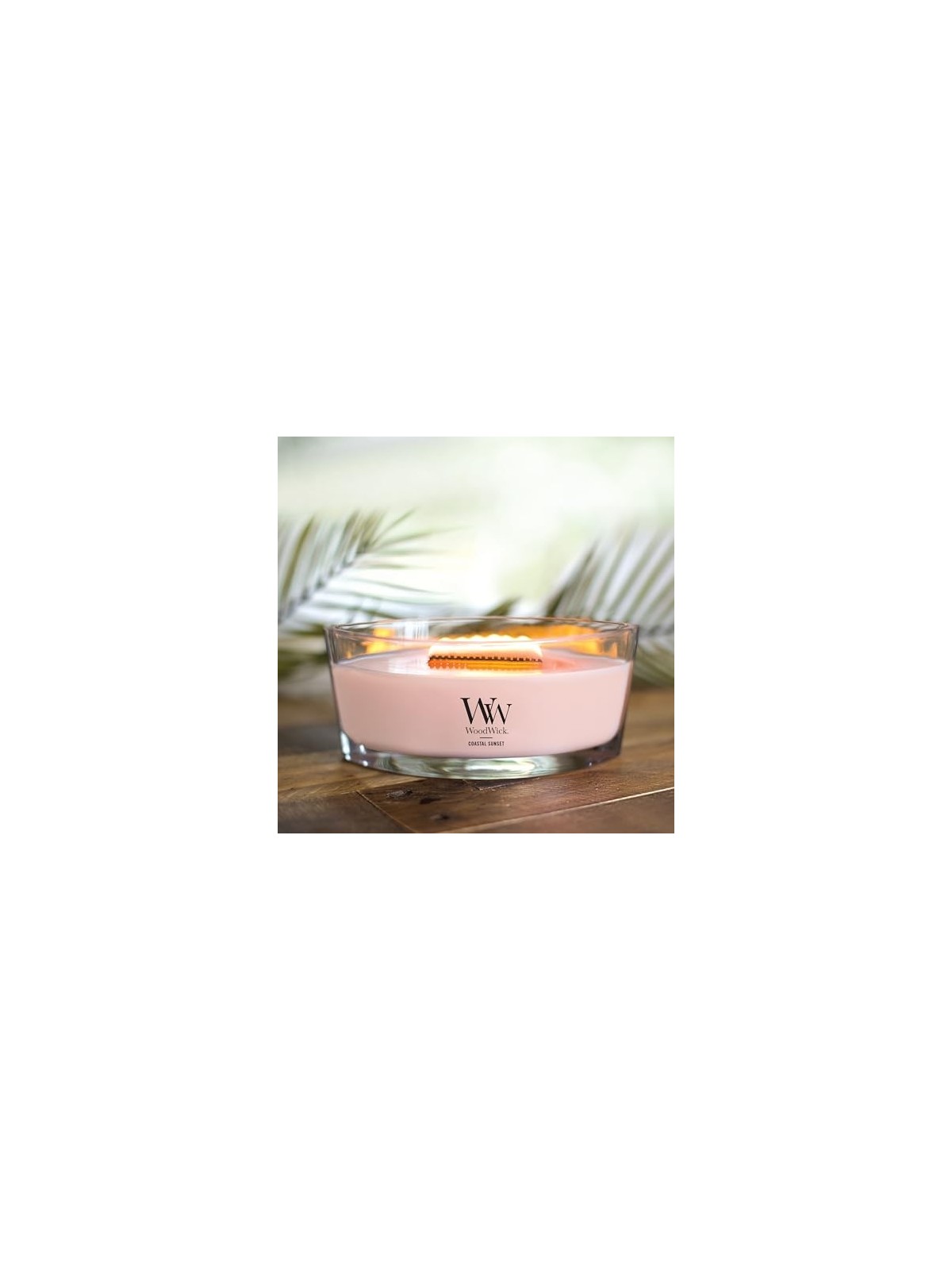 Candela WoodWick Coastal Sunset Barco 453,6g