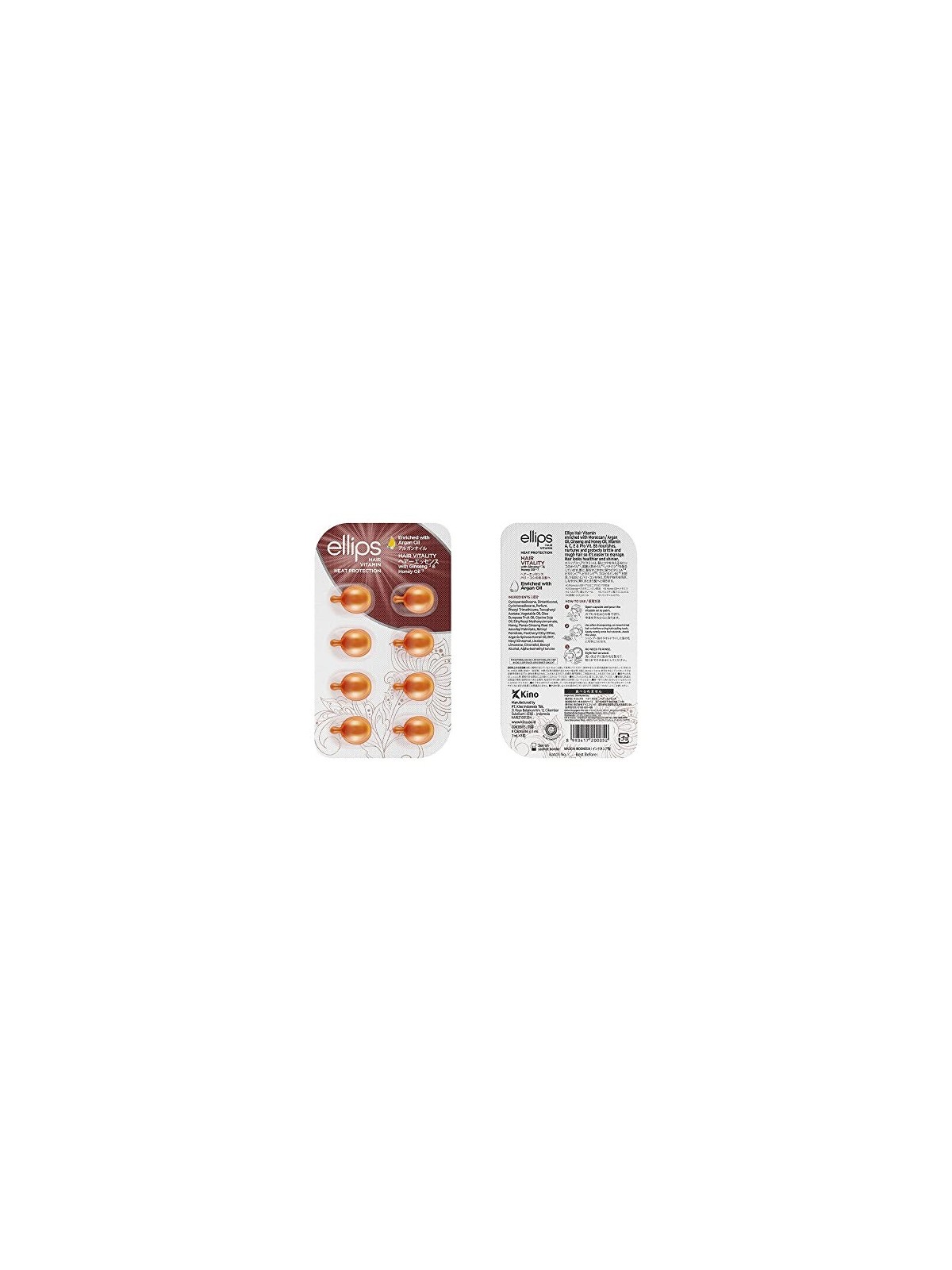 Ellips VITALITï¿½ï¿½ DEI CAPELLI vitamina per capelli 8 u donna 8u
