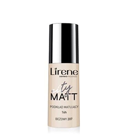 LIRENE City Fluido viso opacizzante e levigante matt 207 Beige 30ml