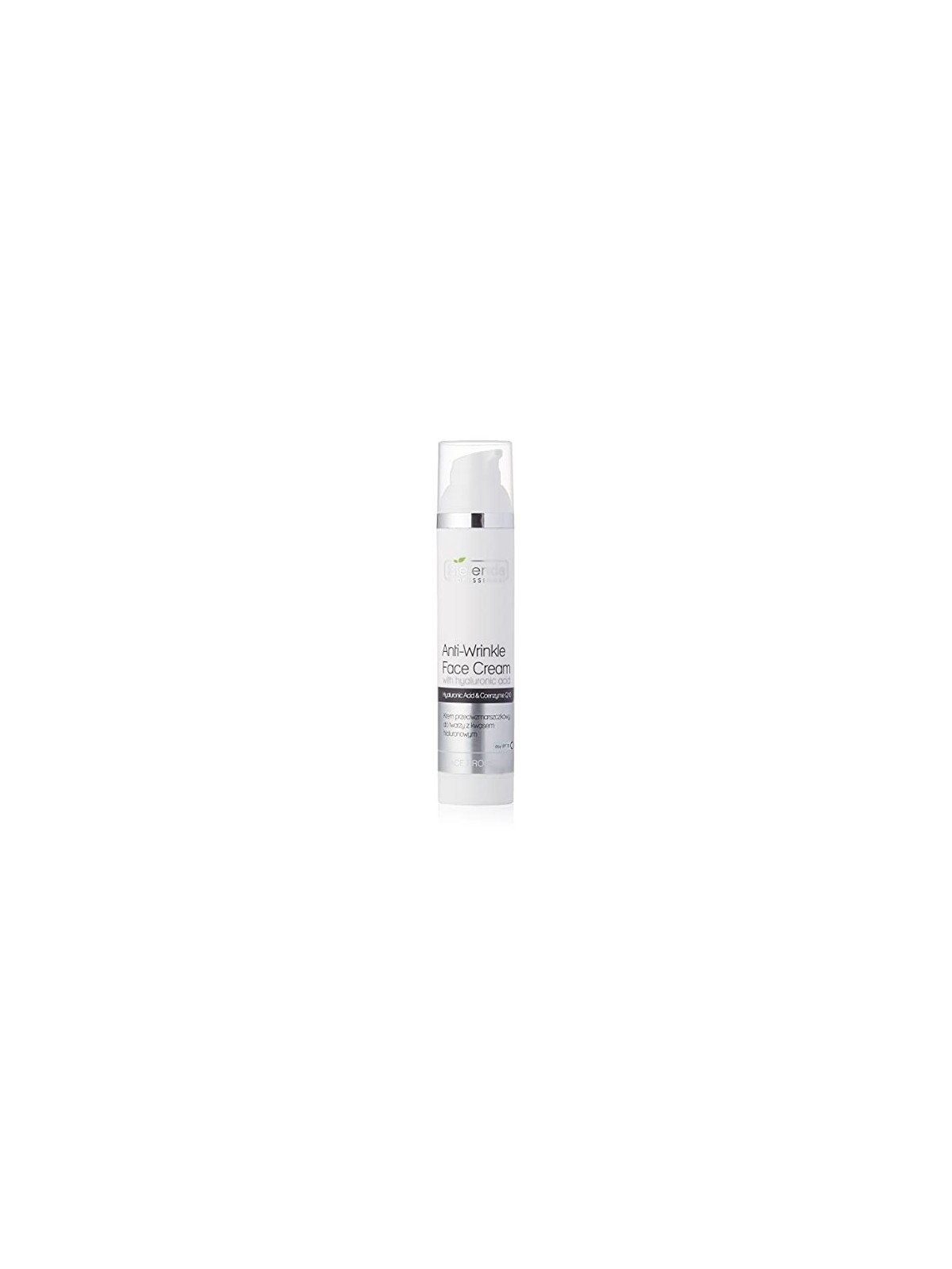 Crema viso antirughe SPF15 con acido ialuronico 100ml