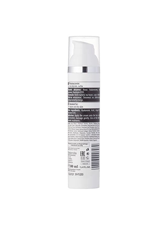 Crema viso antirughe SPF15 con acido ialuronico 100ml