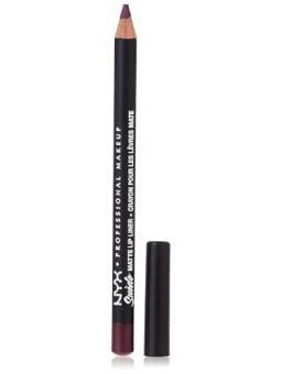 Nyx Professional Make Up SUEDE matita labbra opaca colore prugna unisex