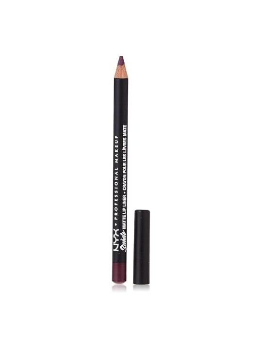 Nyx Professional Make Up SUEDE matita labbra opaca colore prugna unisex