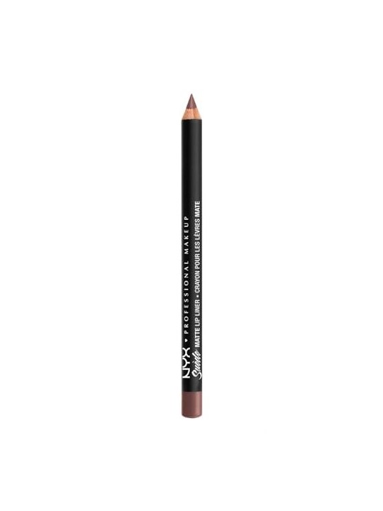 Nyx Professional Make Up SUEDE matita labbra opaca colore prugna unisex