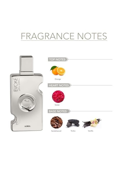 Ajmal Evoca eau de parfum edizione argento donna 75ml