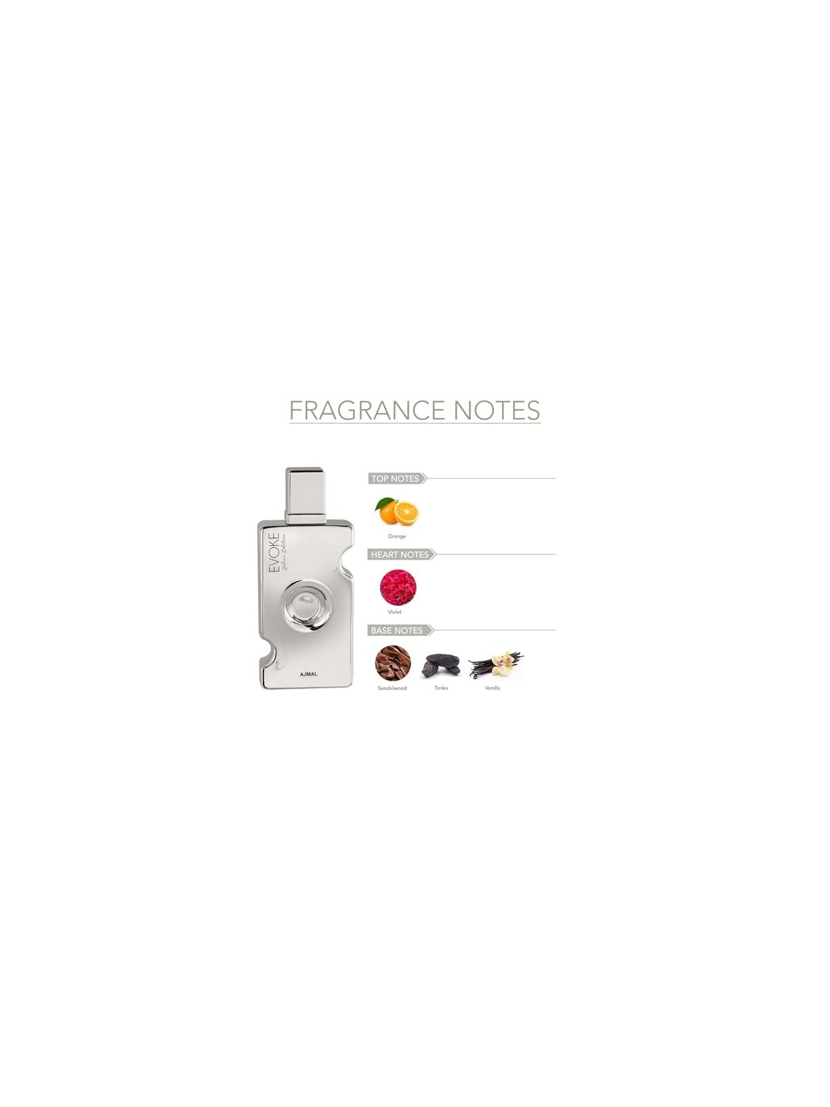 Ajmal Evoca eau de parfum edizione argento donna 75ml