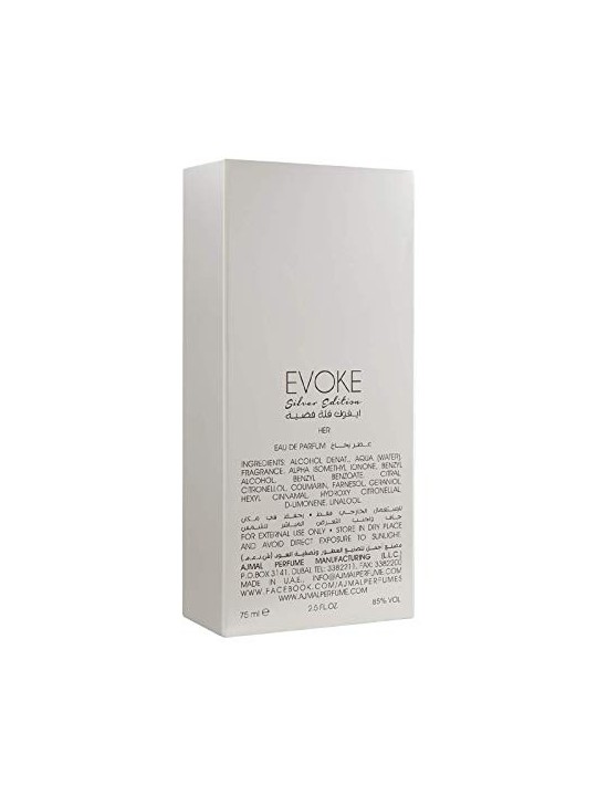 Ajmal Evoca eau de parfum edizione argento donna 75ml