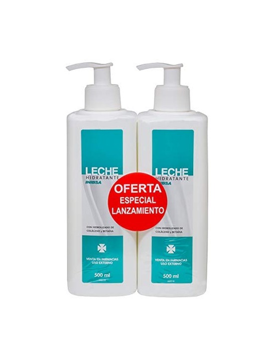 Inibsa LATTE IDRATANTE dermatologico 2 x 500ml unisex