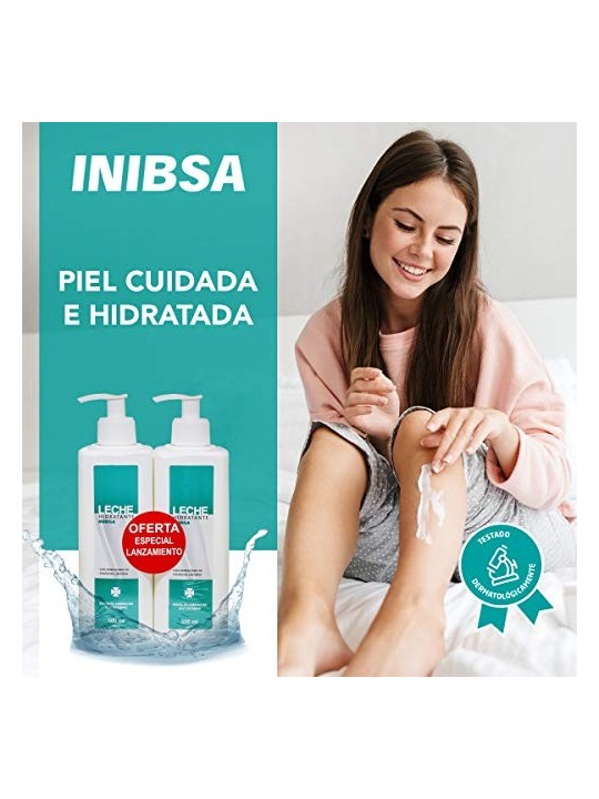 Inibsa LATTE IDRATANTE dermatologico 2 x 500ml unisex